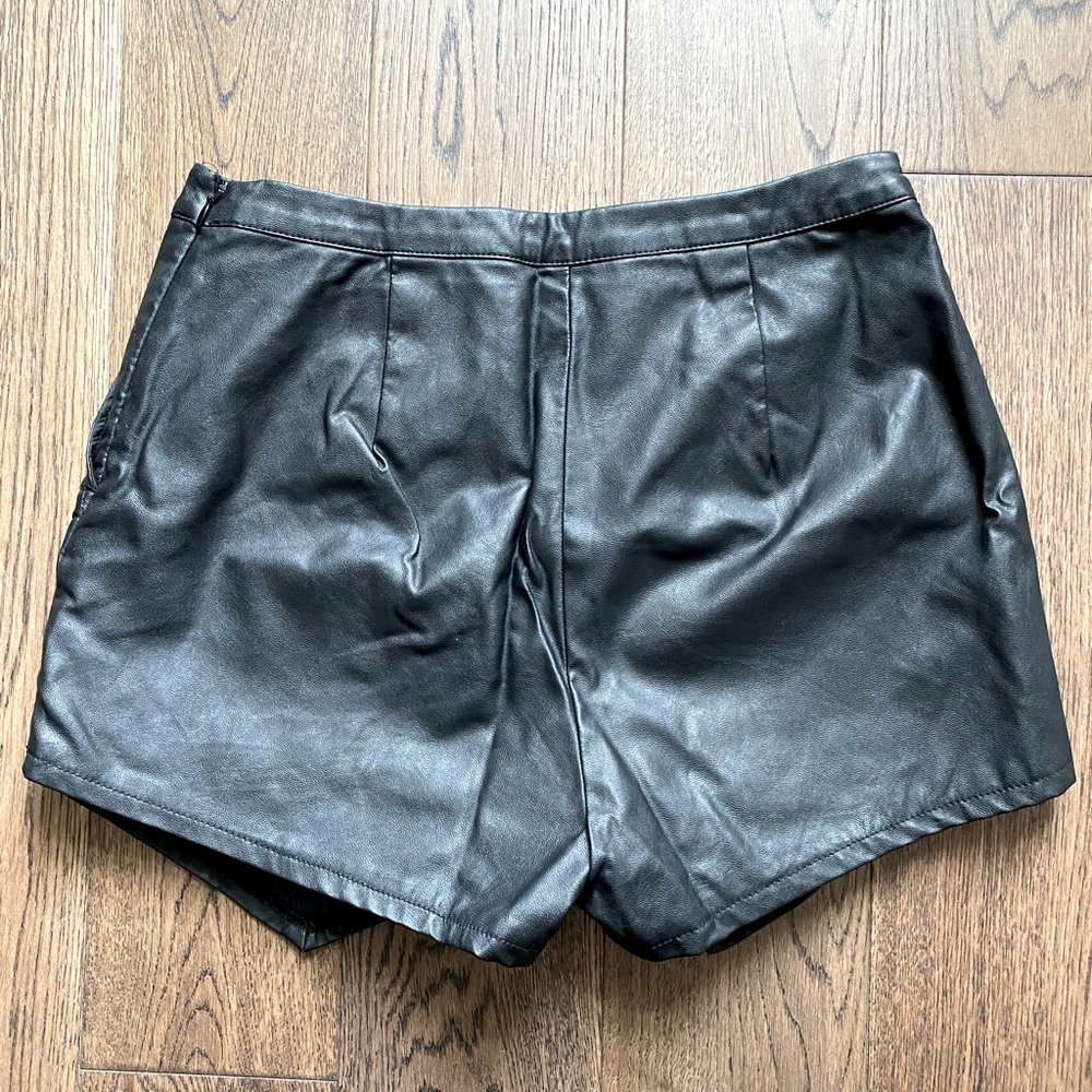 Abercrombie Leather Skort